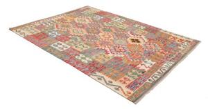 Tappeto Kilim Geometrico Multicolore 171x237 Cm