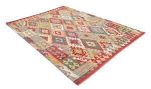 Tappeto Kilim Geometrico Multicolore 174x223 Cm