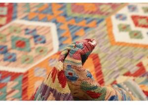 Tappeto Kilim Geometrico Multicolore 207x292 Cm