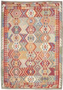 Tappeto Kilim Geometrico Multicolore 207x292 Cm