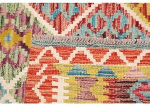 Tappeto Kilim Geometrico Multicolore 102x140 Cm