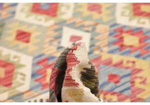 Tappeto Kilim Geometrico Multicolore 200x302 Cm