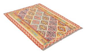 Tappeto Kilim Geometrico Multicolore 102x140 Cm