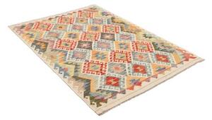 Tappeto Kilim Geometrico Multicolore 123x172 Cm