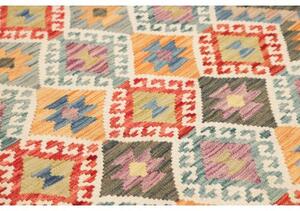 Tappeto Kilim Geometrico Multicolore 123x172 Cm
