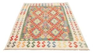 Tappeto Kilim Geometrico Multicolore 127x178 Cm
