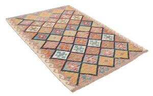 Tappeto Kilim Stilizzato Multicolore 131x191 Cm