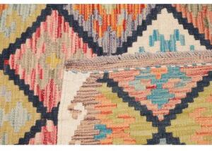 Tappeto Kilim Stilizzato Multicolore 131x191 Cm