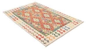 Tappeto Kilim Geometrico Multicolore 127x178 Cm
