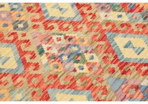 Tappeto Kilim Geometrico Multicolore 127x178 Cm