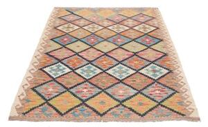 Tappeto Kilim Stilizzato Multicolore 131x191 Cm