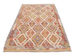 Tappeto Kilim Geometrico Multicolore 124x204 Cm