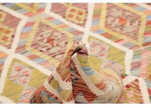 Tappeto Kilim Geometrico Multicolore 124x204 Cm
