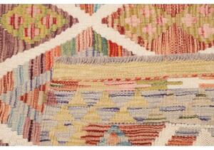 Tappeto Kilim Geometrico Multicolore 124x204 Cm