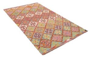 Tappeto Kilim Stilizzato Multicolore 119x192 Cm