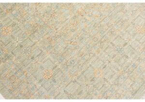 Tappeto Zigler Extra Fine Stilizzato Verde Salvia Avorio 300x408 Cm