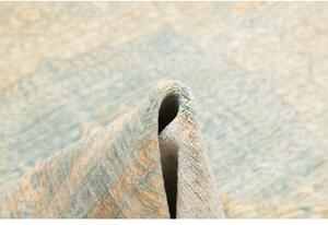 Tappeto Kairo Geometrico Beige Azzurro 245x298 Cm