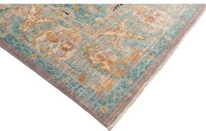 Tappeto Floralia Figurativo Azzurro Beige 279x371 Cm
