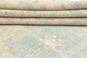 Tappeto Kairo Geometrico Beige Azzurro 245x298 Cm