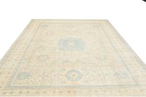Tappeto Kairo Geometrico Beige Azzurro 245x298 Cm