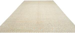 Tappeto Zigler Extra Fine Stilizzato Verde Salvia Avorio 300x408 Cm