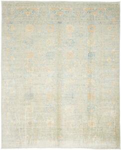 Tappeto Zigler Extra Fine Floreale Celeste Beige 243x299 Cm