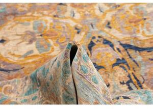 Tappeto Floralia Figurativo Azzurro Beige 279x371 Cm