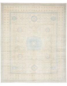 Tappeto Kairo Geometrico Beige Azzurro 245x298 Cm