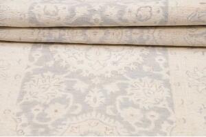 Tappeto Zigler Fine Stilizzato Avorio Azzurro Corsia 86x300 Cm