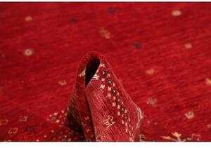 Tappeto Gabbeh Nova Geometrico Rosso Beige 248x303 Cm