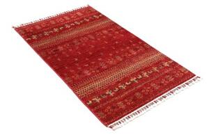 Tappeto Gabbeh Nova Stilizzato Rosso Beige 77x124 Cm