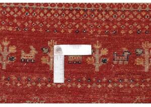 Tappeto Gabbeh Nova Stilizzato Rosso Beige 77x124 Cm