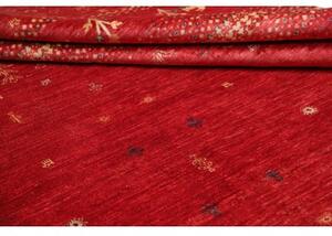 Tappeto Gabbeh Nova Geometrico Rosso Beige 248x303 Cm