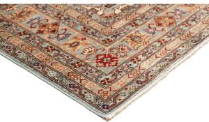 Tappeto Kazak Fine Stilizzato Celeste Mattone 248x296 Cm
