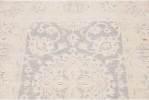 Tappeto Zigler Fine Stilizzato Avorio Azzurro Corsia 86x300 Cm