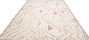 Tappeto Berbero Geometrico Avorio Beige 244x306 Cm