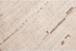 Tappeto Berbero Geometrico Avorio Marrone Chiaro 308x430 Cm
