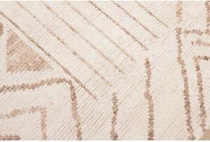 Tappeto Berbero Geometrico Avorio Beige 244x306 Cm
