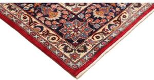 Tappeto Mashad Floreale Rosso Blu Scuro 295x388 Cm