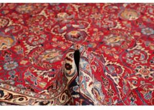 Tappeto Mashad Floreale Rosso Blu Scuro 295x388 Cm