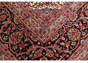 Tappeto Ardakan Medaglione Floreale Rosso Blu Scuro 290x397 Cm