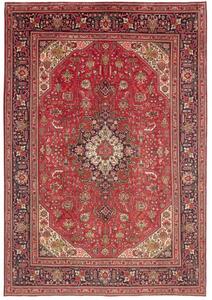 Tappeto Tabriz Stilizzato Rosso Blu Scuro 200x288 Cm