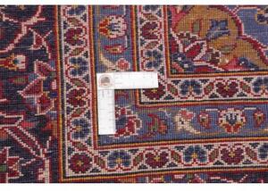 Tappeto Ardakan Medaglione Floreale Rosso Blu Scuro 302x405 Cm