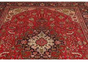 Tappeto Tabriz Stilizzato Rosso Blu Scuro 200x288 Cm