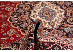Tappeto Ardakan Medaglione Floreale Rosso Blu Scuro 302x405 Cm