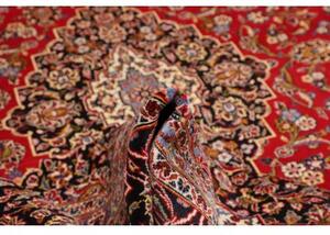 Tappeto Ardakan Medaglione Floreale Rosso Blu Scuro 290x397 Cm