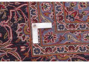 Tappeto Ardakan Medaglione Floreale Rosso Blu Scuro 290x397 Cm