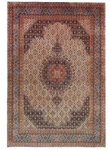 Tappeto Moud Stilizzato Blu Notte Rosso Ruggine 207x308 Cm