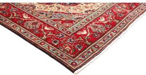 Tappeto Tabriz Medaglione Floreale Rosso Blu 200x300 Cm