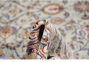 Tappeto Kashan Floreale Celeste Beige 303x410 Cm